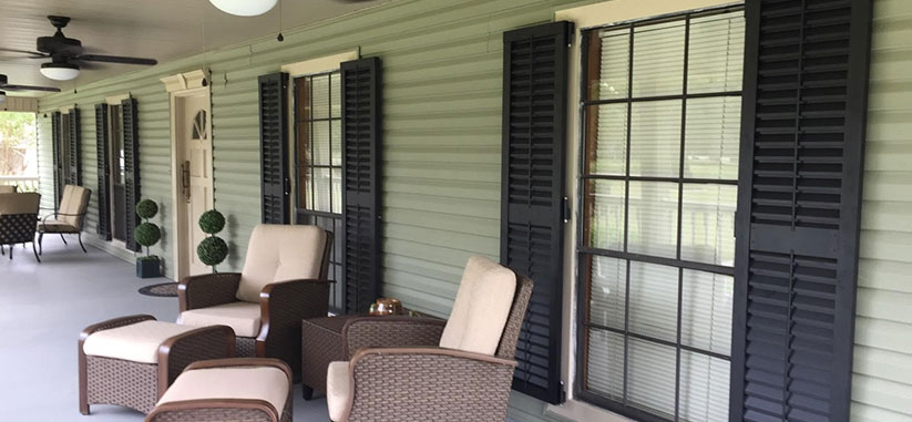 Colonial Plantation Shutters Coolvue